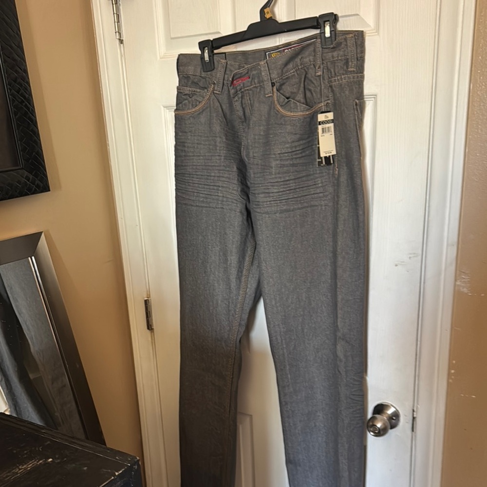 COOGI Gray Straight Leg Jeans